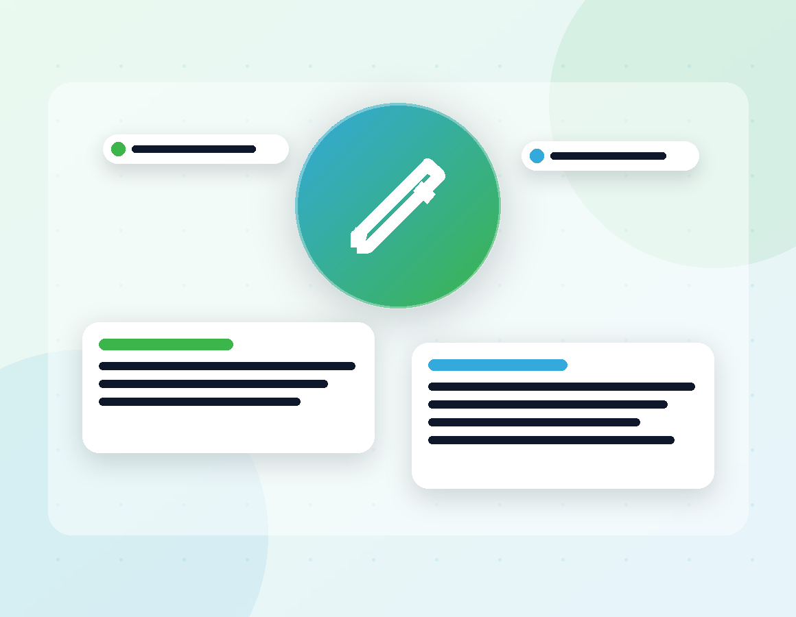 Illustration of K-12 copyediting and editorial review