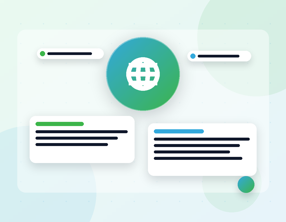 Illustration of eLearning localization across languages and regions