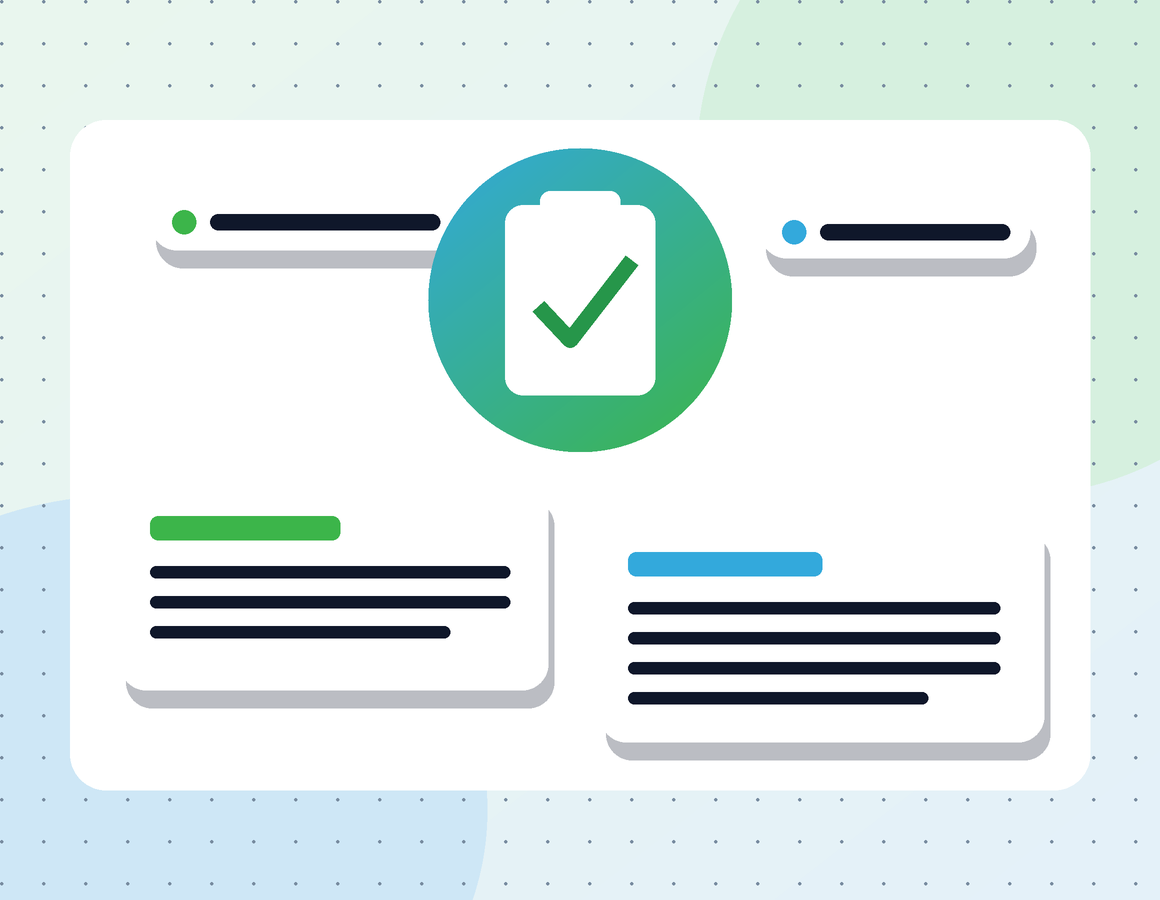 Illustration of exam-accurate test prep content development