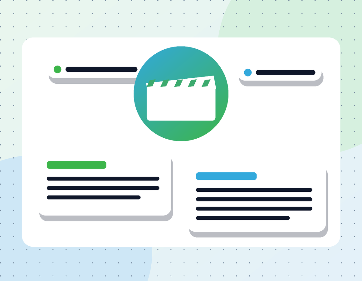 Illustration of animated explainer and educational video production