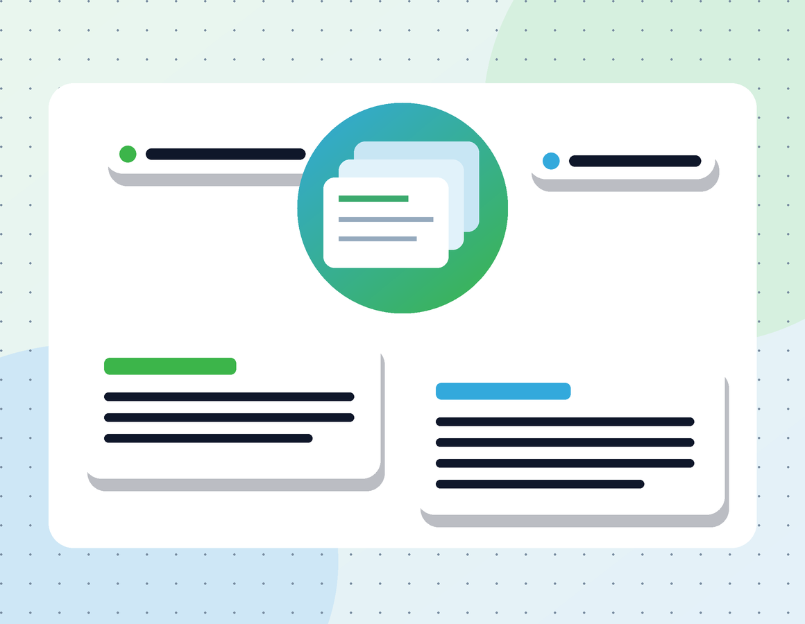 Illustration of professional flashcard deck development