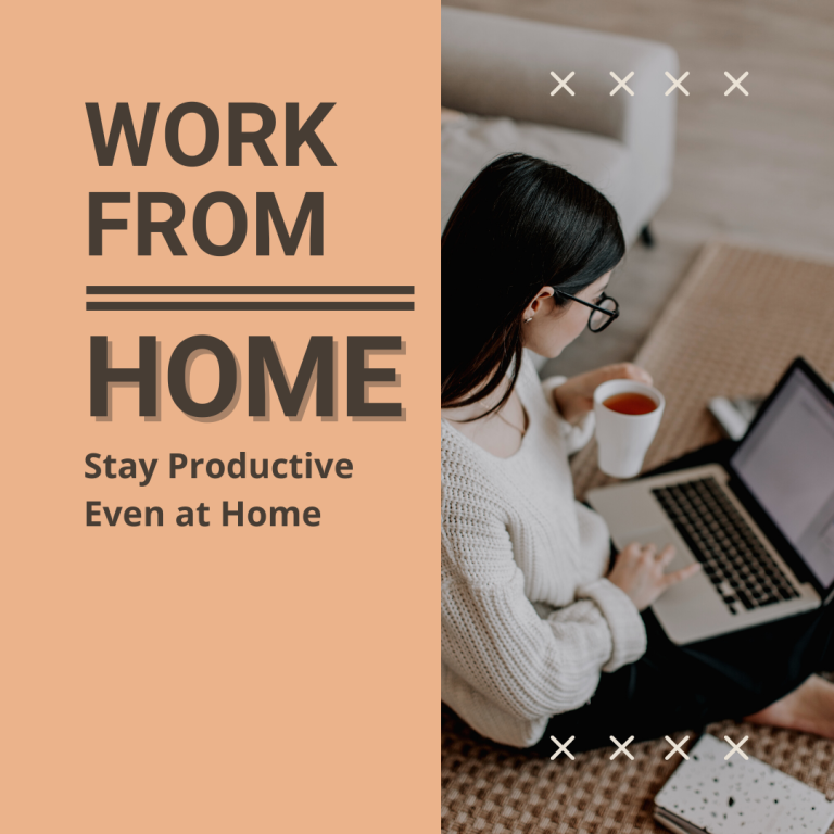 How to make your Work from home environment productive
